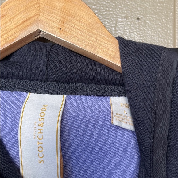 Scotch & Soda Men's Zip-Up colorblock hoodie size L - Picture 6 of 9
